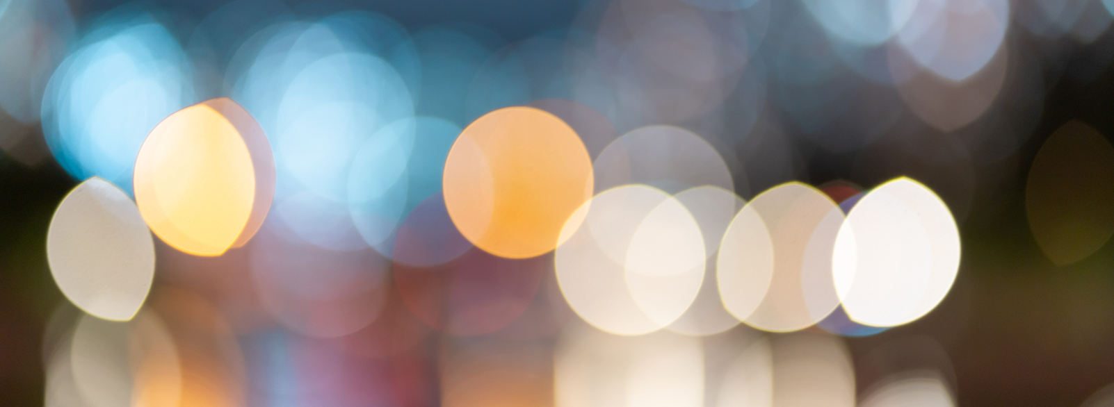 City Lights Bokeh Effect
